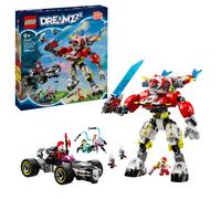 LEGO® DREAMZzz™ 71497 Mech tigre di Cooper e Bolide di Zero