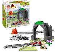 LEGO DUPLO 10425 Pack di Espansione Tunnel e Binari Ferroviari, Giochi Educativi per Bambini 2+, Elementi Creativi per Pista