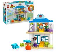 Lego duplo 10449 prime esperienze: visita dal dottore, giocattolo educativo per bambini 2+ per sviluppo abilità socio-emotive