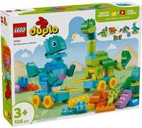 Merchandising Lego: 10451 - Duplo Town - Dinosauri Su Ruote 3 In 1
