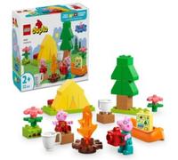 Lego duplo - 10452- peppa pig gita in campeggio con camper e minifigure