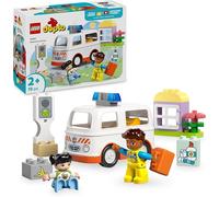 LEGO DUPLO Ambulanza e Autista - Include una Macchina Giocattolo, una Piccola...