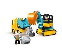 LEGO DUPLO 10931 - CAMION E SCAVATRICE CINGOLATA