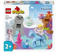 LEGO DUPLO Disney 10418 Elsa e Bruni nella Foresta Incantata, Gioco pe