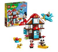 LEGO Duplo Disney La Casa delle Vacanze di Topolino, Set da Costruzione per Bambini di 2 Anni con Le Figure di Topolino, Minni, Pippo e Pluto, 10889