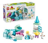 LEGO DUPLO Disney Scatola creativa di Frozen con Elsa e Olaf 10462 | Gioco didattico per bambine e bambini da 2 anni, 2 personaggi, sviluppo motricità fine, set Montessori, idea regalo, 37 pezzi