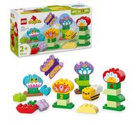 lego duplo - giardino e fiori creativi - lego 10444 con fiori e numeri 45pz anni 2+