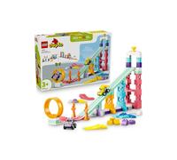 LEGO DUPLO La Mia Città 10478 Rampe 3 in 1 con veicoli Multicolore - Nouvo