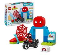 LEGO DUPLO Marvel L’Avventura in Moto di Spin - Gioco Educativo per Bambini e Bambine da 2 Anni - Include una Moto Giocattolo e una Figura - Idea Regalo da Spidey e i Suoi Fantastici Amici - 10424