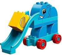 LEGO DUPLO My First Il Treno degli Animali dello Zoo, Set Facile da Custodire, Giocattoli per Bambini e Bambine di Età Prescolare 1.5 - 3 Anni, 10863