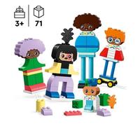 LEGO DUPLO My Town 10423 Personaggi da costruire con diverse emozioni, Giocattolo con 71 Mattoncini con 5 Personaggi