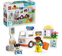 Lego Ambulance And Driver10447 Construction Game Multicolor