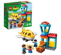 LEGO DUPLO Town Aeroporto, Set di Costruzioni con Aeroplano Giocattolo per Bambini dai 2 ai 5 Anni, 10871