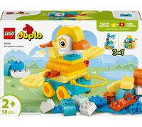 Lego Duplo 10448 Animali su ruote 3in1 Gioco Educativo per costruire un'Anatra o