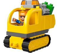 LEGO DUPLO Town Camion e Scavatrice Cingolata, Set di Costruzioni Prescolare con Mattoni Grandi, Giocattoli per Bambini dai 2 a 5 Anni, 10812