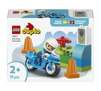 LEGO Duplo Town Moto Della Polizia Blu Con Figura E Accessori 10471 11 Pezzi