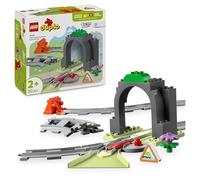 LEGO DUPLO Town Pack di Espansione Tunnel e Binari Ferroviari - Gioco Didattico