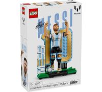 LEGO Editions Lionel Messi - Leggenda del Calcio Giocattolo - Kit Modellismo con Action Figure 3D da Esposizione - Decorazione Cameretta - Regalo per Bambini e Bambine da 12 Anni e Fan Adulti - 43015