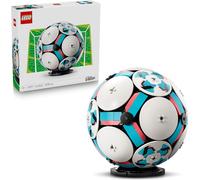 LEGO Editions 43019 Pallone da Calcio Kit di Modellismo 3D con Mini-Stadio Inter