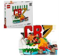 LEGO Editions Cristiano Ronaldo - Highlights Calcistici Giocattolo - Modello 3D da Esposizione con Minifigure da Collezione - Decorazione Camera da Letto - Regalo Bambini e Bambine da 10 Anni - 43012
