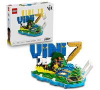 LEGO Editions Vini Jr. - Highlights Calcistici Giocattolo - Modello 3D da Esposizione con Minifigure da Collezione - Decorazione Camera da Letto - Regalo per Bambini, Bambine e Fan da 10 Anni - 43027