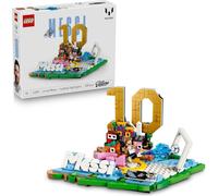 LEGO Editions Lionel Messi - Highlights Calcistici Giocattolo - Modello 3D da Esposizione con Minifigure da Collezione - Decorazione Camera da Letto - Regalo per Bambini e Bambine da 10 Anni - 43011