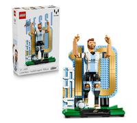 LEGO Editions Lionel Messi - Leggenda del Calcio Giocattolo - Kit Modellismo con Action Figure 3D da Esposizione - Decorazione Cameretta - Regalo per Bambini e Bambine da 12 Anni e Fan Adulti - 43015
