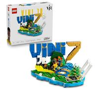 LEGO Editions Vini Jr. - Highlights Calcistici Giocattolo - Modello 3D da Esposizione con Minifigure da Collezione - Decorazione Camera da Letto - Regalo per Bambini, Bambine e Fan da 10 Anni - 43027