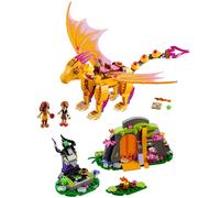 LEGO Elves Fire Dragon's Lava Cave 41175 Giocattolo creativo per bambini da 8 a 1 anno