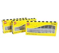 LEGO Espositore per minifigure (grande, confezione da 3, nero)