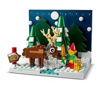 LEGO Exklusiv Set Vorgarten dei Weihnachtsmanns Limitiert 317 Teile