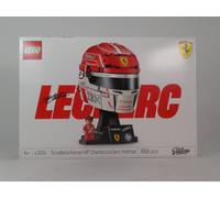 Lego F1 Formula 1 helmet casco #16 Charles Leclerc Ferrari 1/2 43014