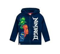 LEGO Felpa con Cappuccio Ninjago | Abbigliamento Ninjago per Ragazzi | Felpa con Cappuccio da Ninja per Bambini | Blue | 10-11 Anni