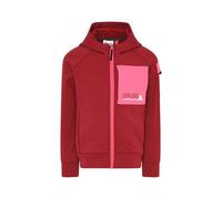 Lego Felpa In Pile Con Cerniera E Cappuccio 700 Rosso Rosa Bambina 110