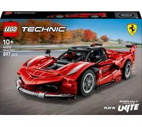 LEGO Technic Ferrari FXX K Macchina Giocattolo - Modello di Auto da Corsa per il Gioco e l'Esposizione con Motore V12, Differenziale e Pistoni Mobili - Idea Regalo per Bambini da 10 Anni - 42212