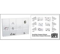 Acrilico Sammelvitrinen Klein-Vitrine 12x 85x75x42mm Safe 5258 Compatto