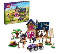 LEGO Friends 41721 - Set da fattoria biologica con cavallo, stalla, trattore e rimorchio, oltre a figure di animali, per bambini, ragazze e ragazzi dai 7 anni in su