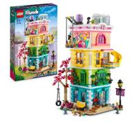 Lego friends 41748 centro comunitario di heartlake city, modular building con studio d'arte e di registrazione, sala giochi