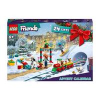 LEGO Friends 41758 Calendario dell'Avvento 2023, 24 Regali a Sorpresa con Tappetino da Gioco, Regalo di Natale per Bambini