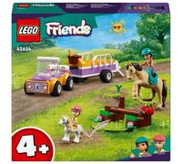 LEGO Friends 42634 Rimorchio con Cavallo e Pony, Giocattolo per la Cur