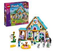 Lego friends 42651 cavallo e clinica veterinaria, giochi bambine 7+ per abilità sociali e cura animali, regalo di compleanno
