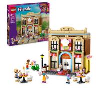 Lego friends 42655 ristorante e scuola di cucina, giochi creativi per le abilità sociali per bambine 8+, regalo di compleanno