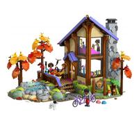 LEGO Friends 42705 Baita nella Foresta Autunnale, Casa Giocattolo con 4 Mini Bam