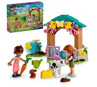LEGO Friends Autumn's Baby Cow Shed Farm Animal Toy Playset con 2 mini-bambole, figure di vitello e coniglietto, regalo per ragazze e ragazzi dai 5 anni in su, 42607