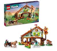 LEGO Friends Autumn's Horse Building Toys - Giocattoli per cavalli per ragazze e ragazzi, dai 7 anni in su, include 2 minifigure, 2 cavalli, carrozza e altre idee - 41745