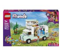 LEGO Friends Avventura sul camper dell’amicizia 42663 | Giochi di ruolo per bambine da 7 anni, 3 mini bamboline, furetto, veicolo giocattolo e accessori, idea regalo, 778 pezzi