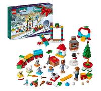 LEGO Friends Calendario dell'Avvento 2023, 24 Regali a Sorpresa Incluse Mini Bamboline di Leo e Autumn e 8 Animali Domestici, Regalo di Natale per Bambine, Bambini, Ragazze e Ragazzi da 8 Anni 41758