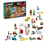 LEGO Friends Calendario dell'Avvento 2024, Giocattolo di Natale con 5 Mini Bamboline, 3 Animali e Accessori, Giochi Sociali per Bambini e Bambine da 6 Anni in su, Idea Regalo Divertente 42637