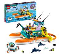 Catamarano di salvataggio da costruire Lego