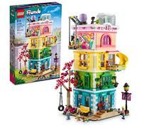 LEGO Friends Heartlake City Community Center 41748 - Set di giocattoli da costruzione; sfida creativa per bambini dai 9 anni in su, include 6 mini-bambole, un cane da compagnia e molti accessori, un